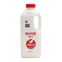 韩国寿尔牛奶1L买一赠一