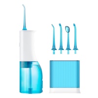 素士立式便攜沖牙器W3pro藍色